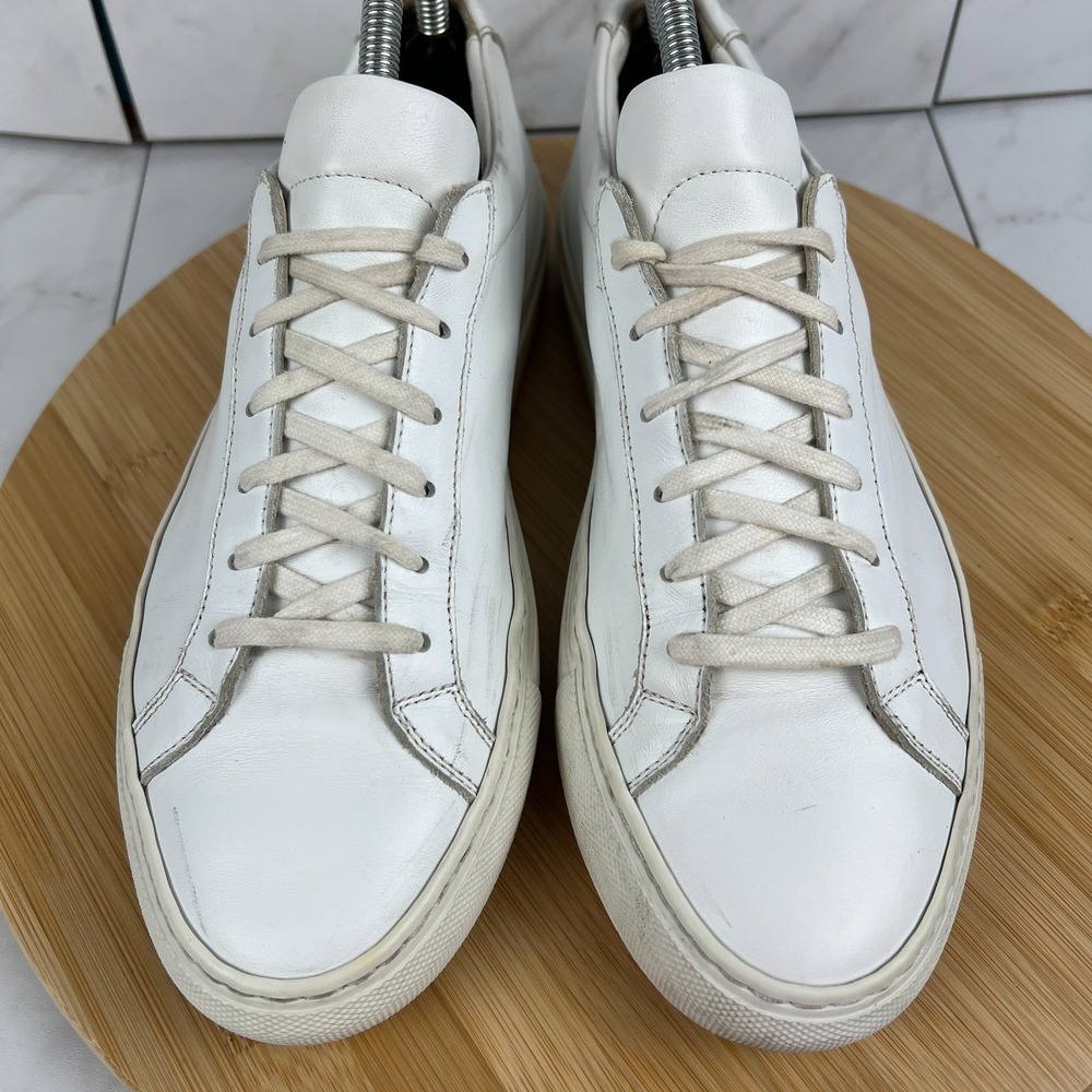 Common Projects Achilles Low Womens Size 9 [EU 39] White Leather Sneakers Shoes - Picture 4 of 13